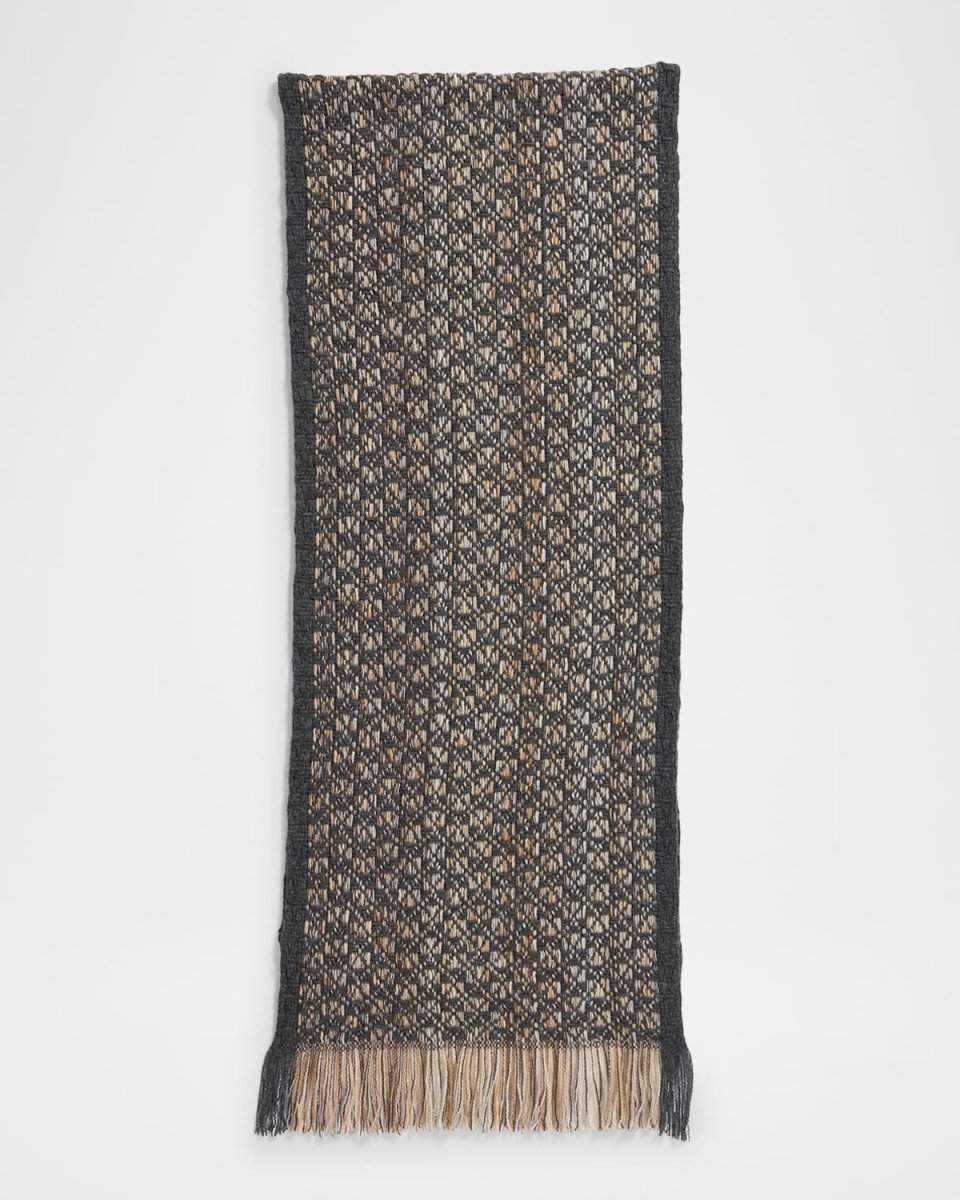 Knit Cashmere Scarf